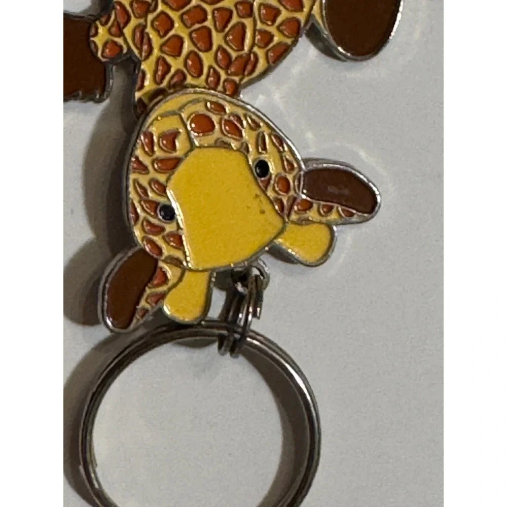 Phoenix AZ Zoo Giraffe Keychain Key Ring‎ Moving Body